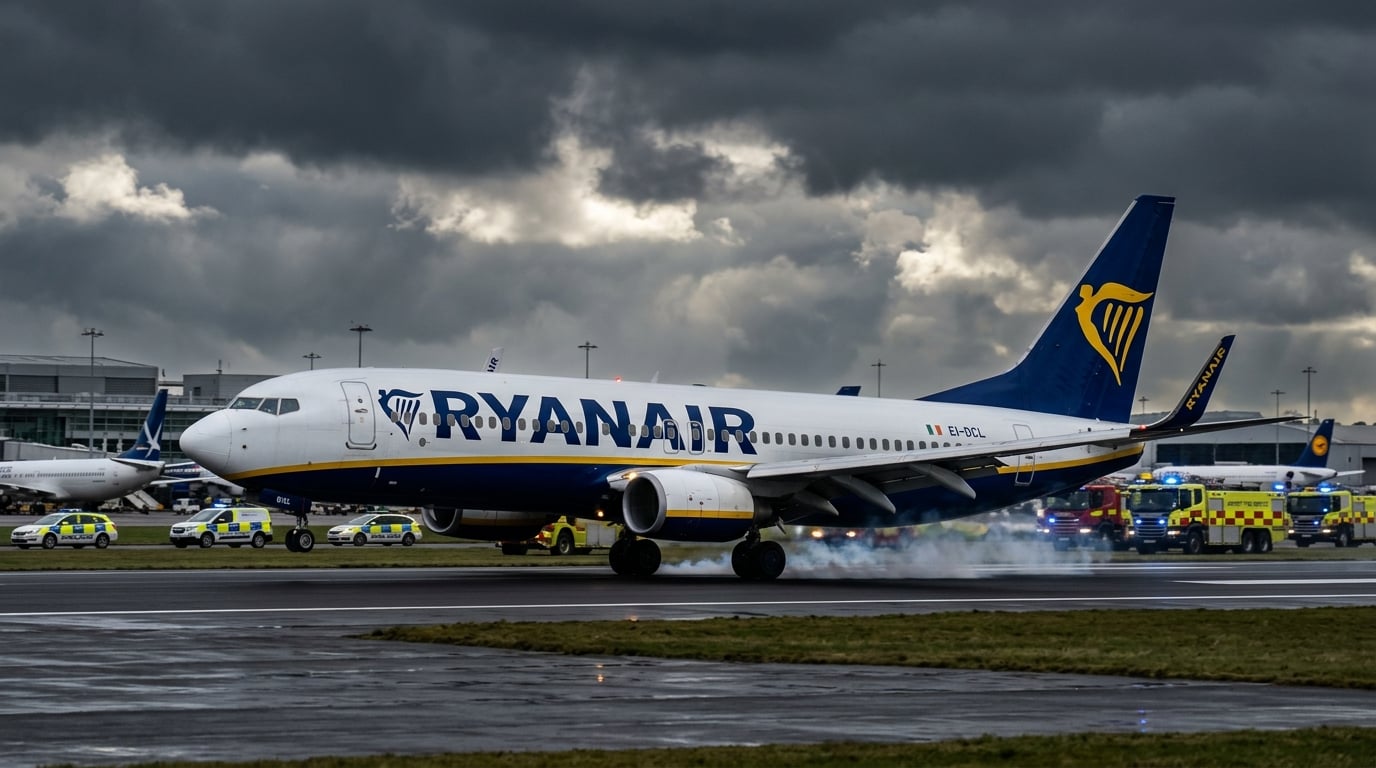 Voo da Ryanair obrigado a regressar ao aeroporto após passageiro ser sugado pela janela