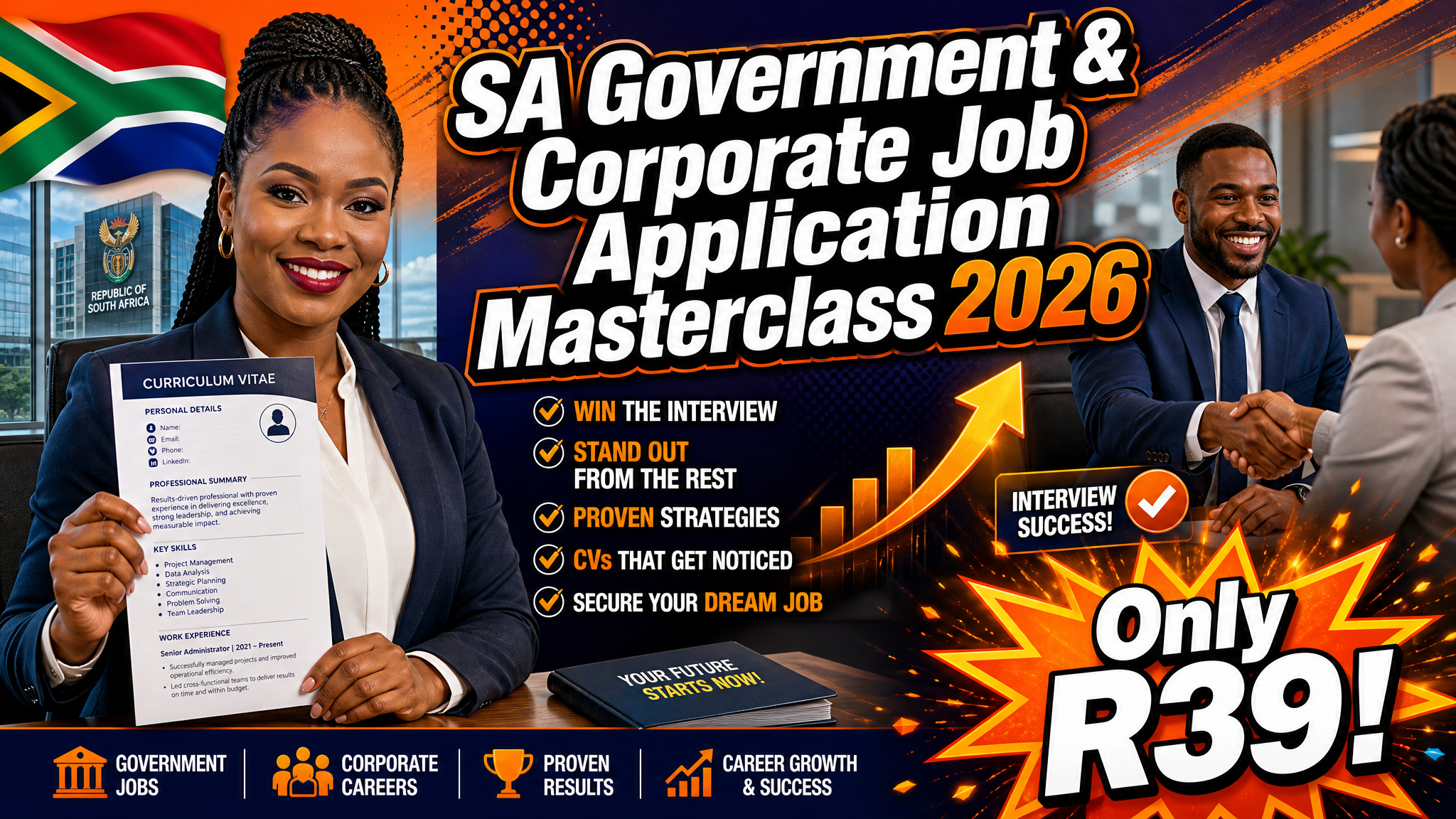 SA Government & Corporate Job Application Masterclass 2026