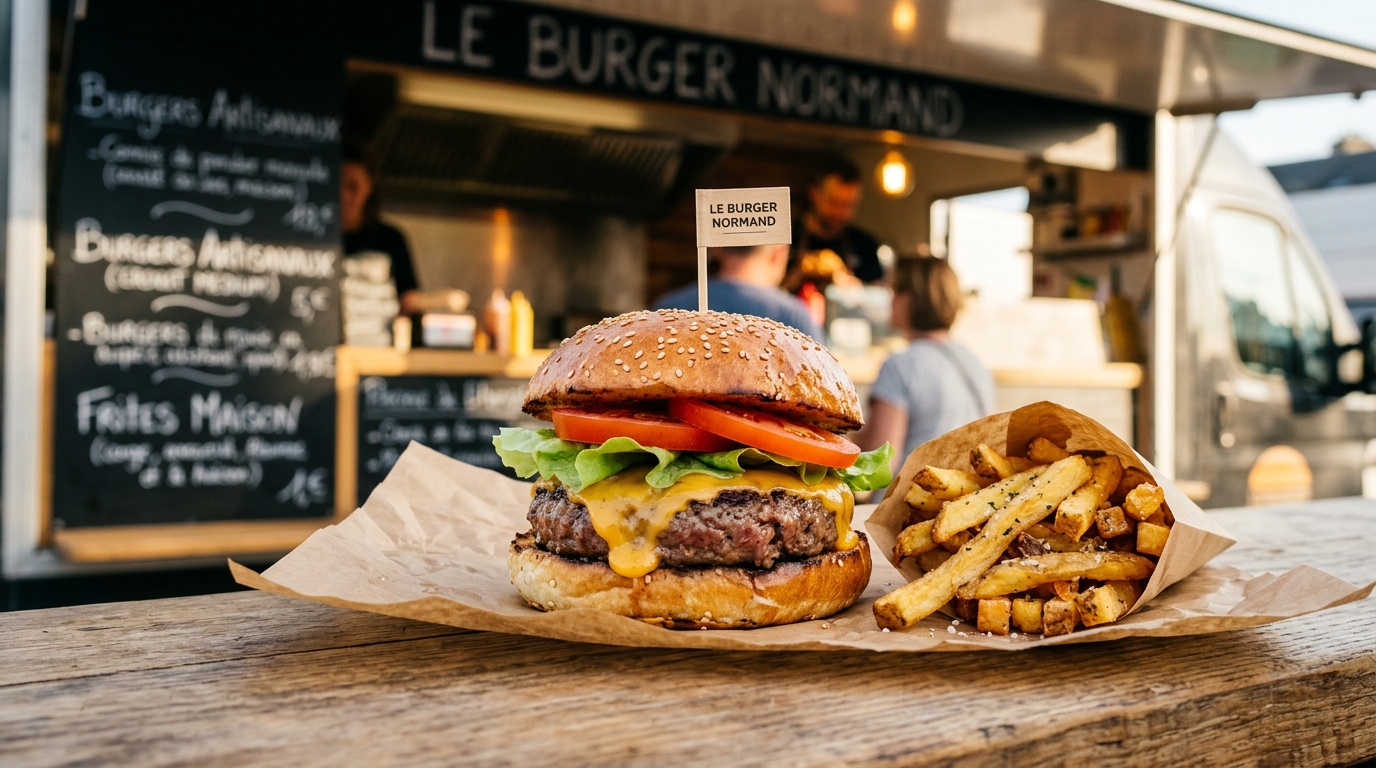L'envie de Burger — food truck Burgers à Creully-sur-Seulles