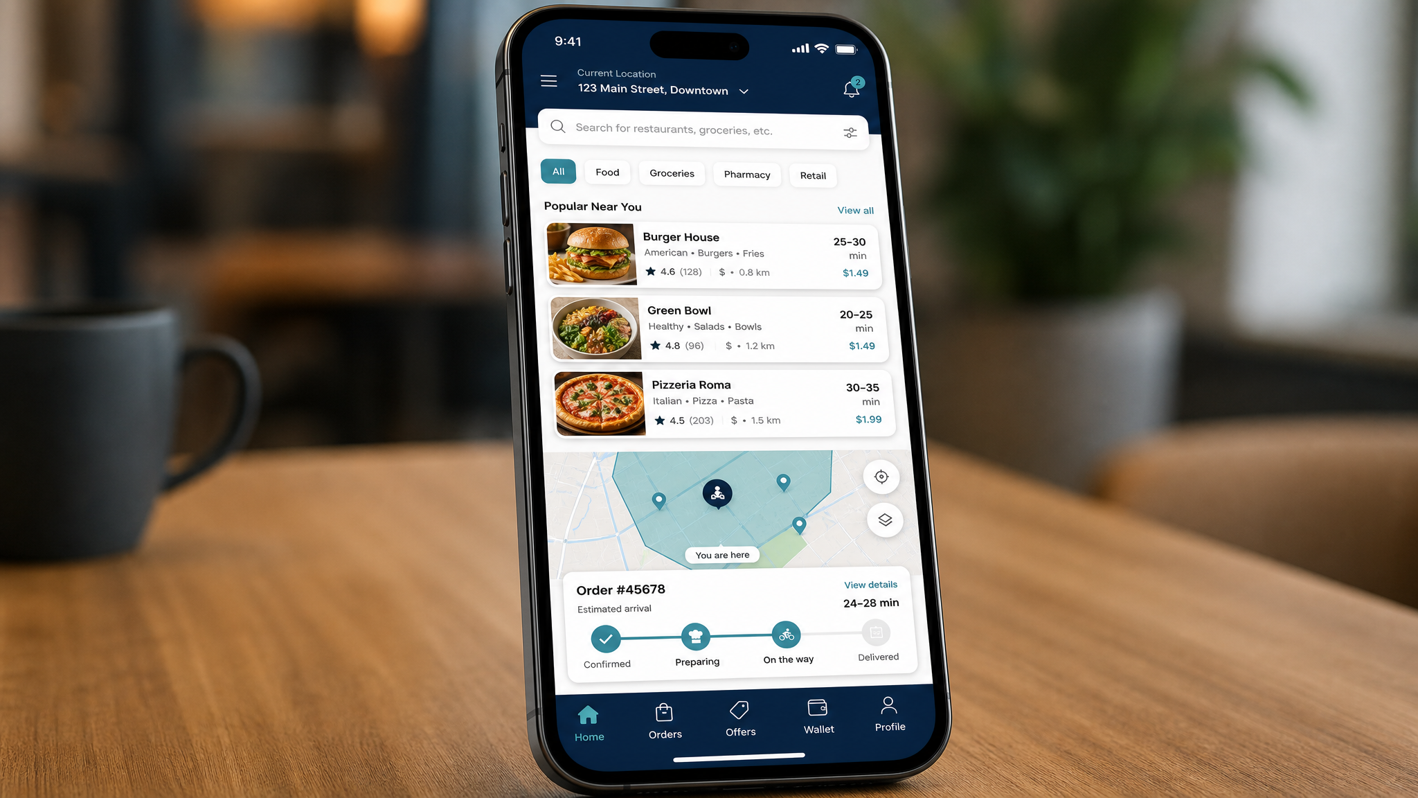 Delivery Marketplace App: Logistics & Marketplace software example