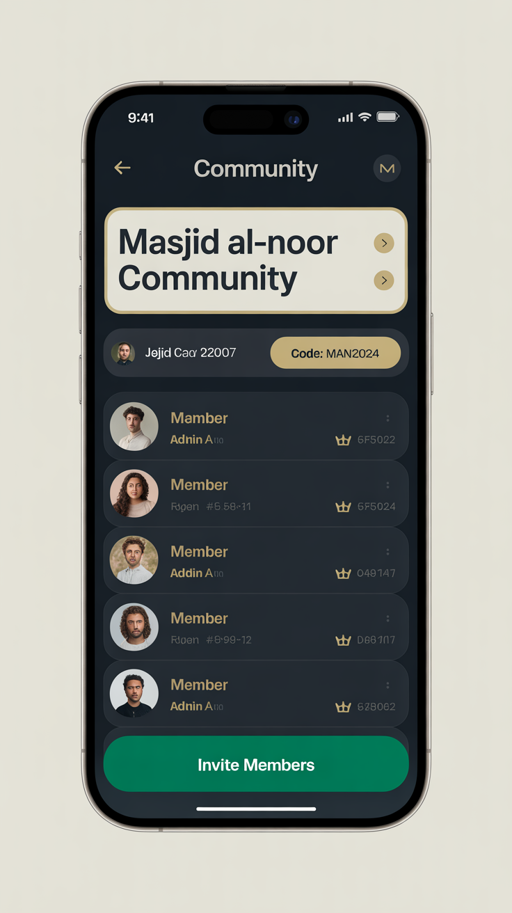 Siraat community groups feature