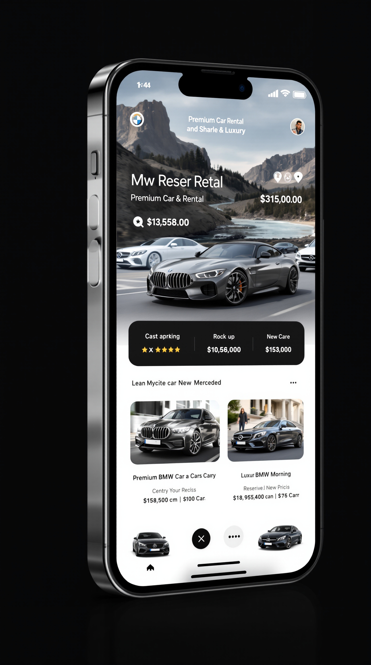 Приложение для проката автомобилей — Toosla (Париж и Лион) скриншот приложения