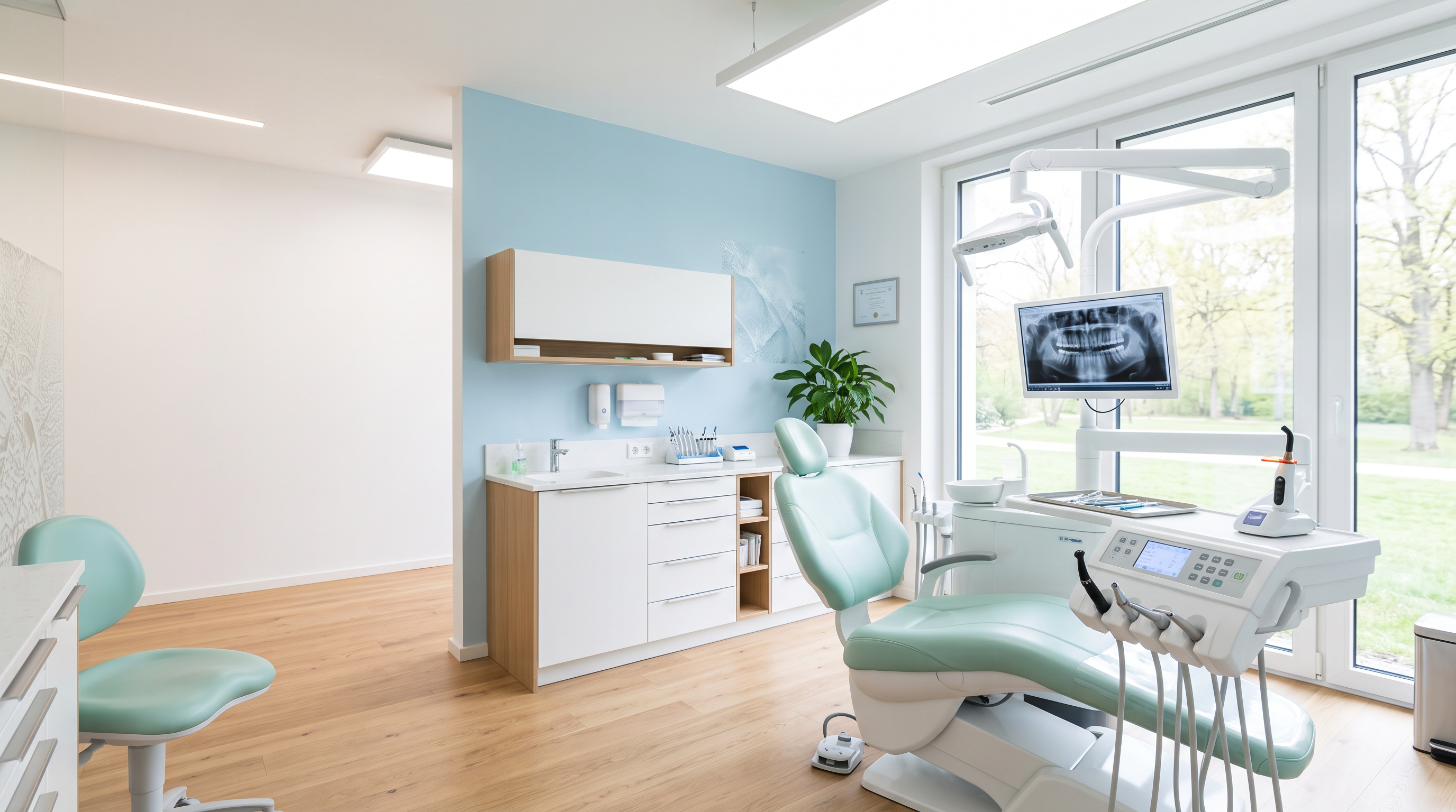 Modern dental clinic interior