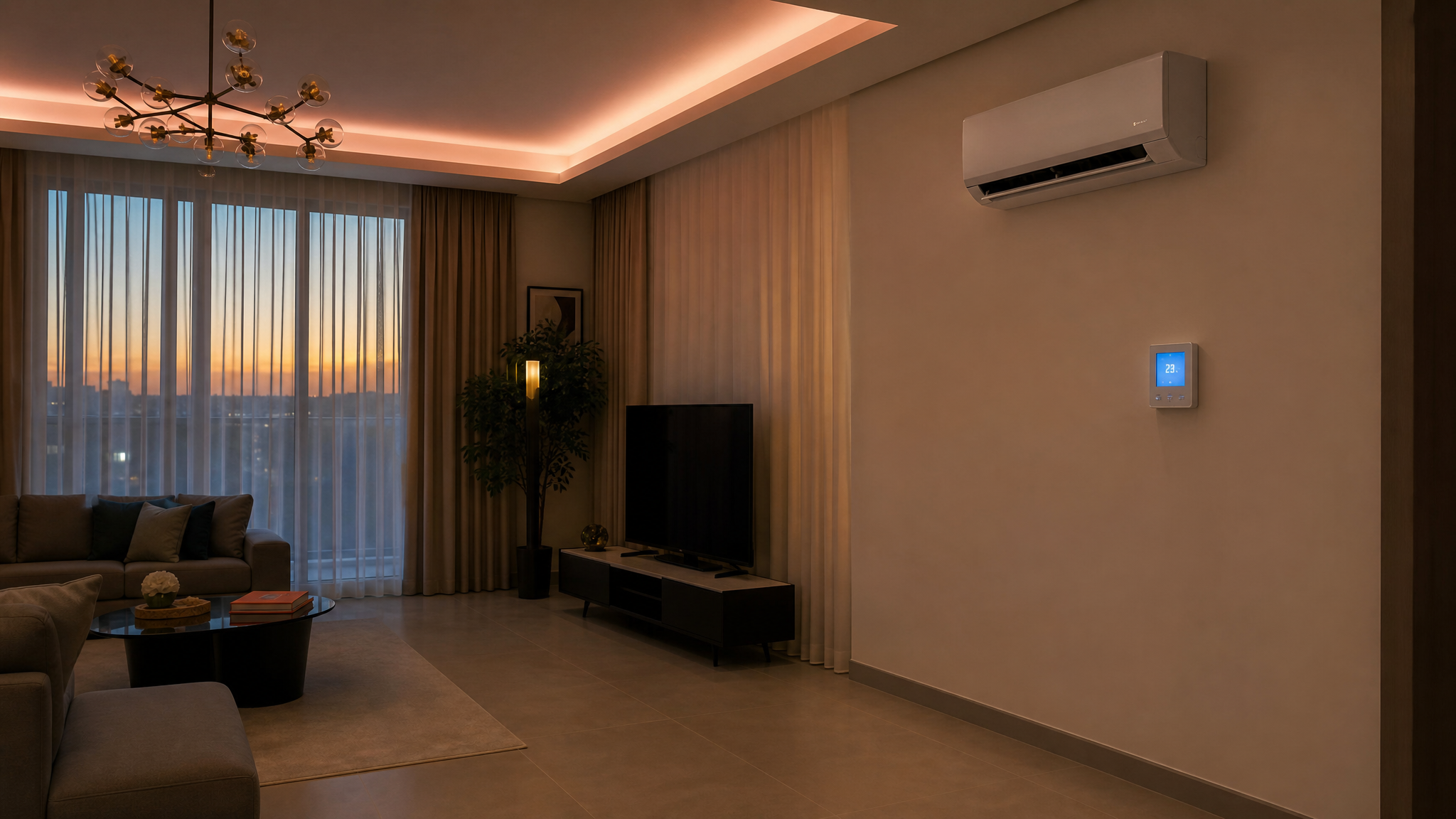 Smart home Saudi interior