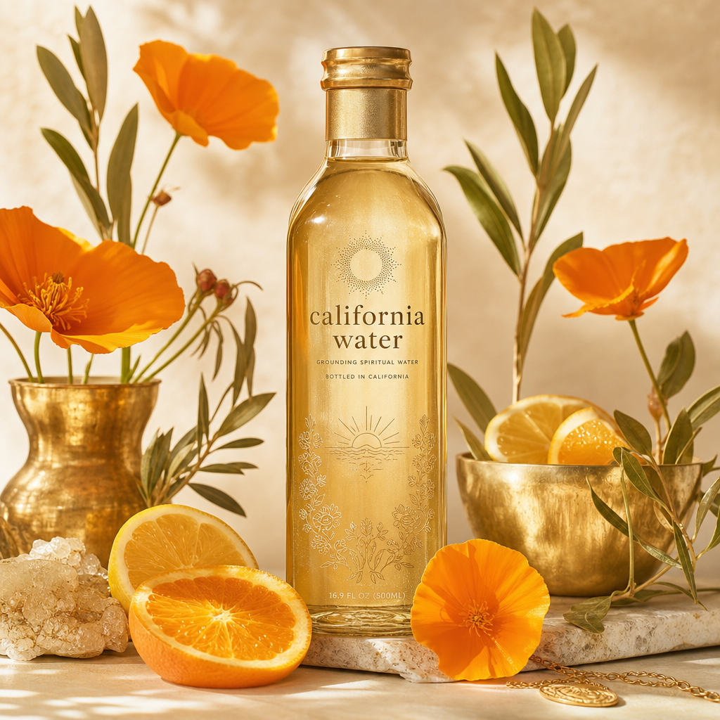 california water - radiant, grounding, alive conjure oil by church girl hoodoo