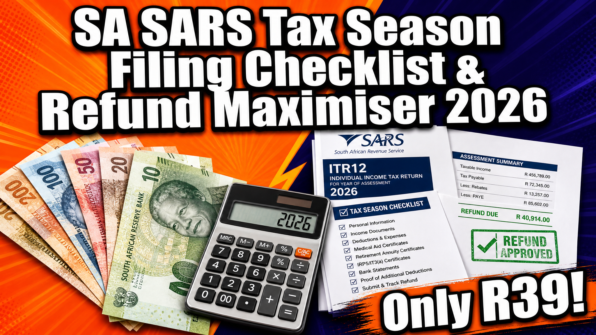 SA SARS Tax Season Filing Checklist & Refund Maximiser 2026