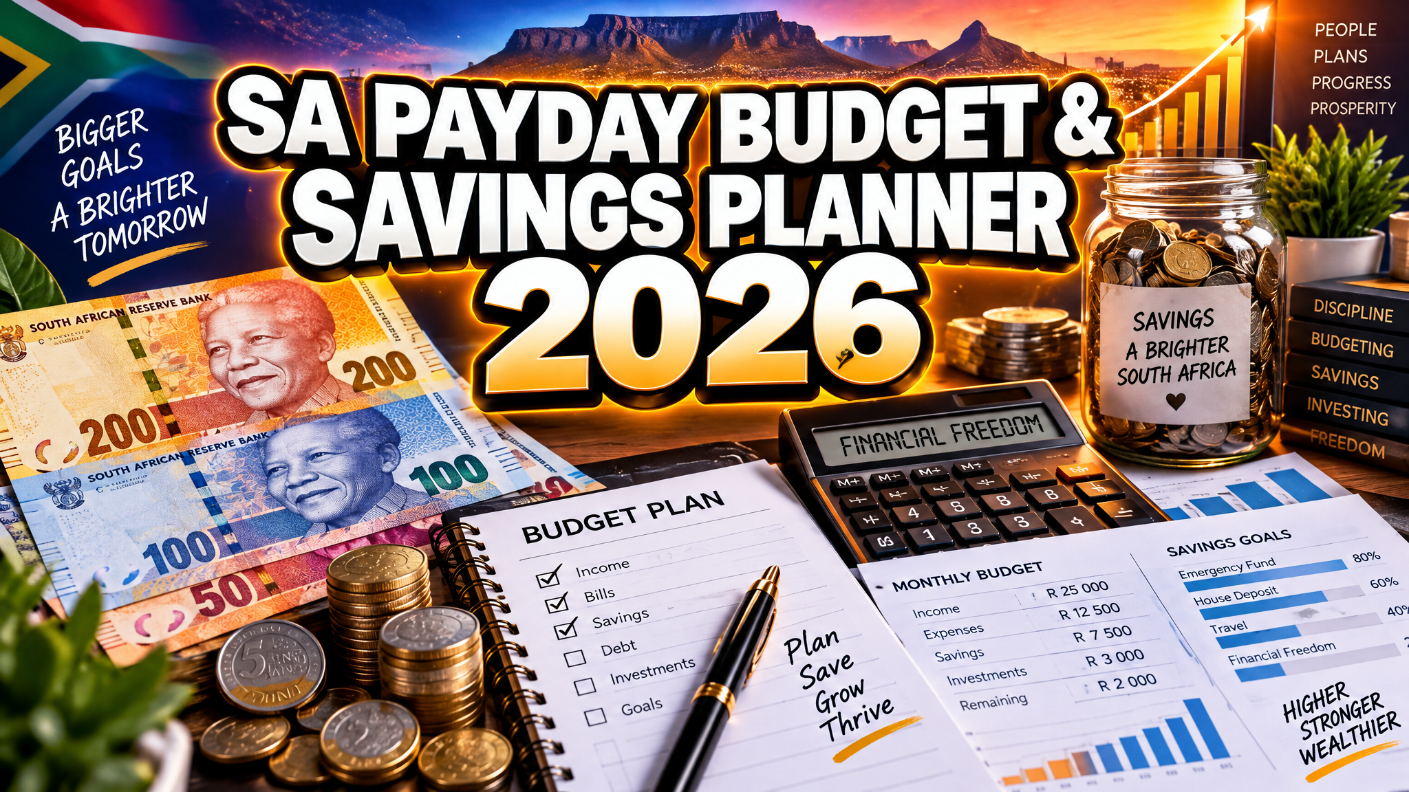 SA Payday Budget & Savings Planner 2026