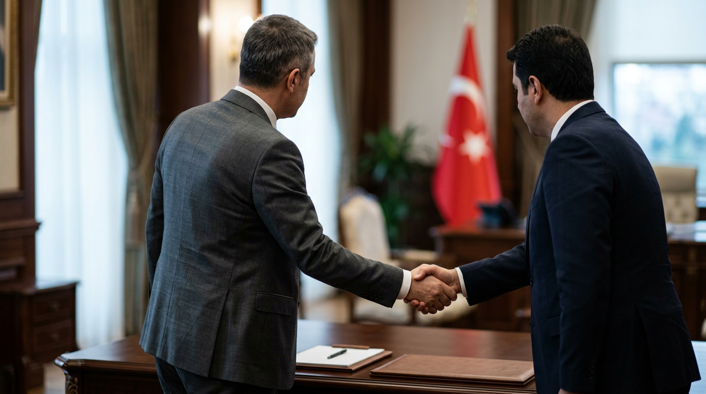 Mehmet Ağar, Ankara İl Emniyet Müdürü Maksut Yüksel’i ziyaret etti