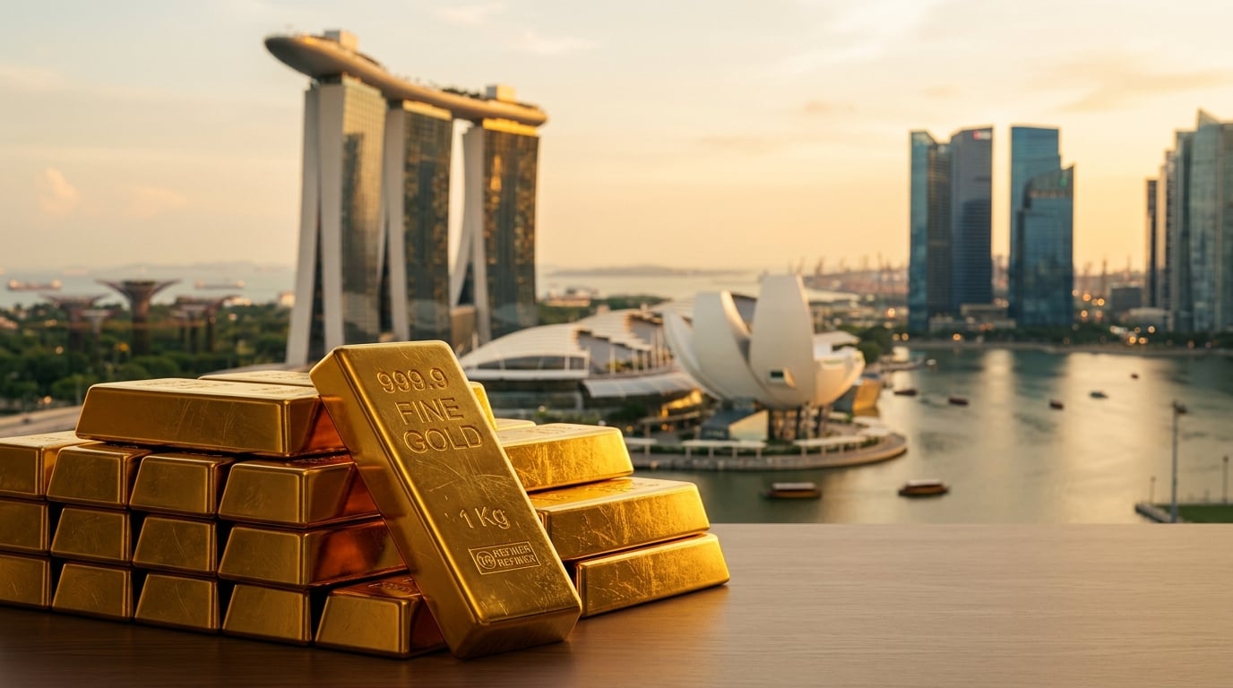 Gold Rebounds as Central Banks Keep Buying — and Singapore's Vaults Fill Up