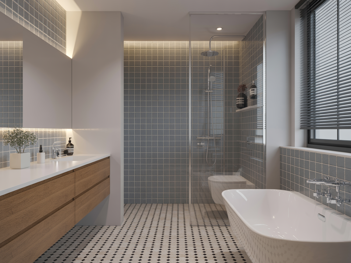 Luxury bathroom renovation