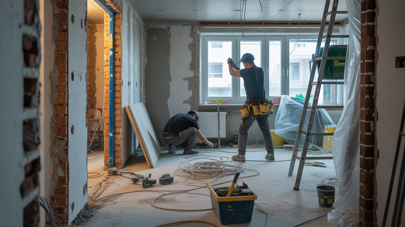 Renovation in progress