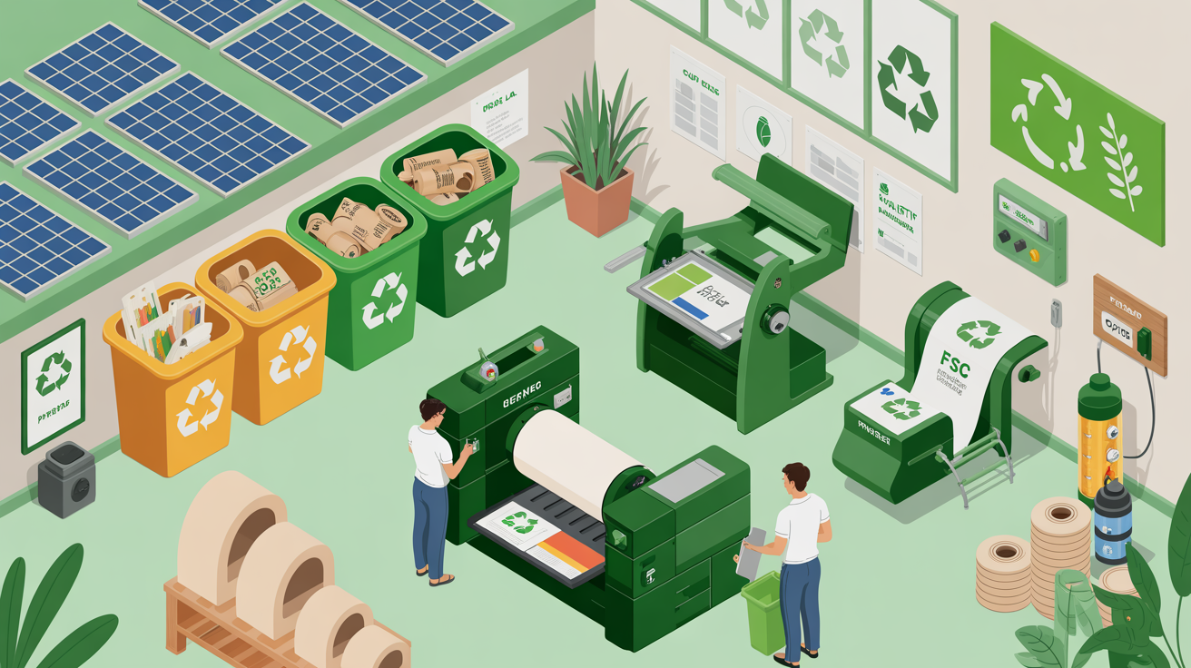 Sustainable Printing Practices: Going Green Without Compromising Quality