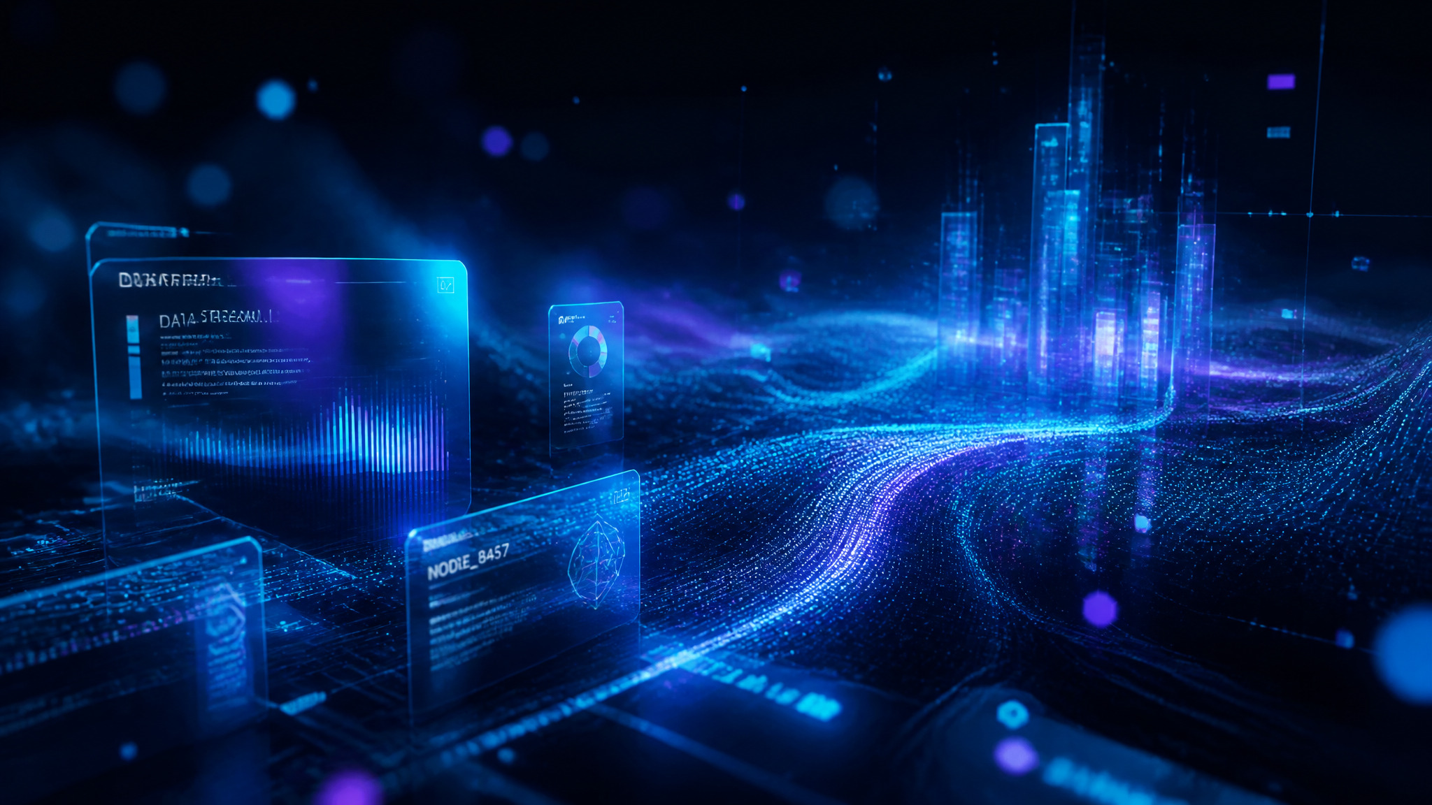 GDA TRUST futuristic technology background