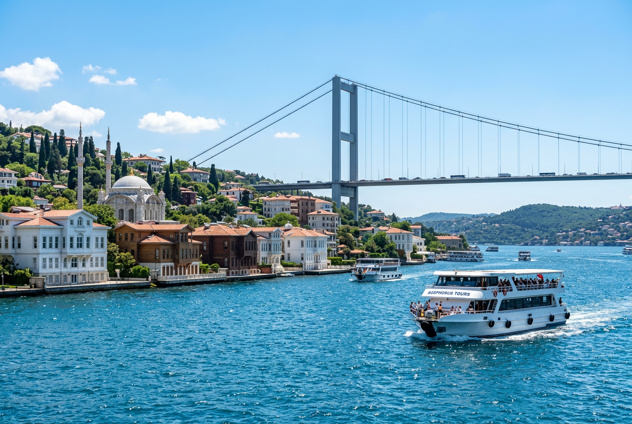 Istanbul Bosphorus & Aquarium Tour
