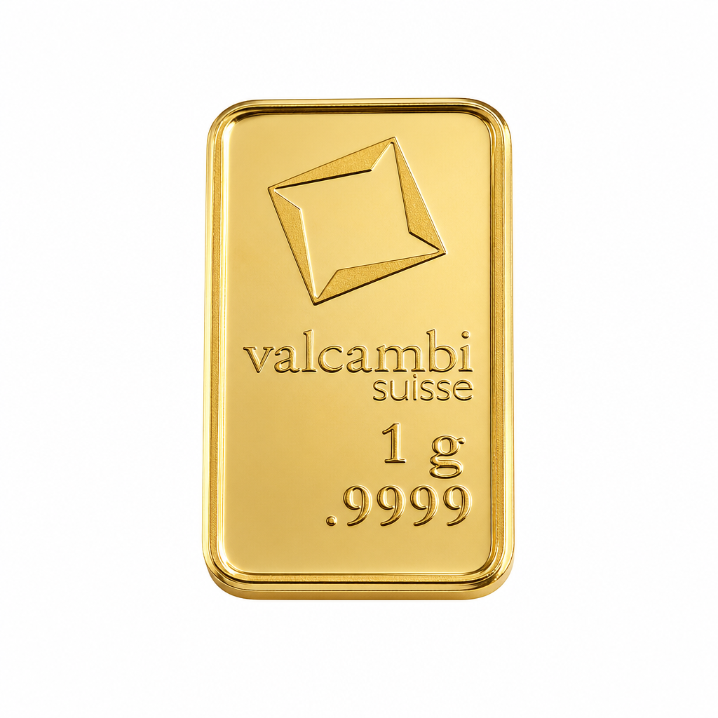 1g Gold Bar Valcambi