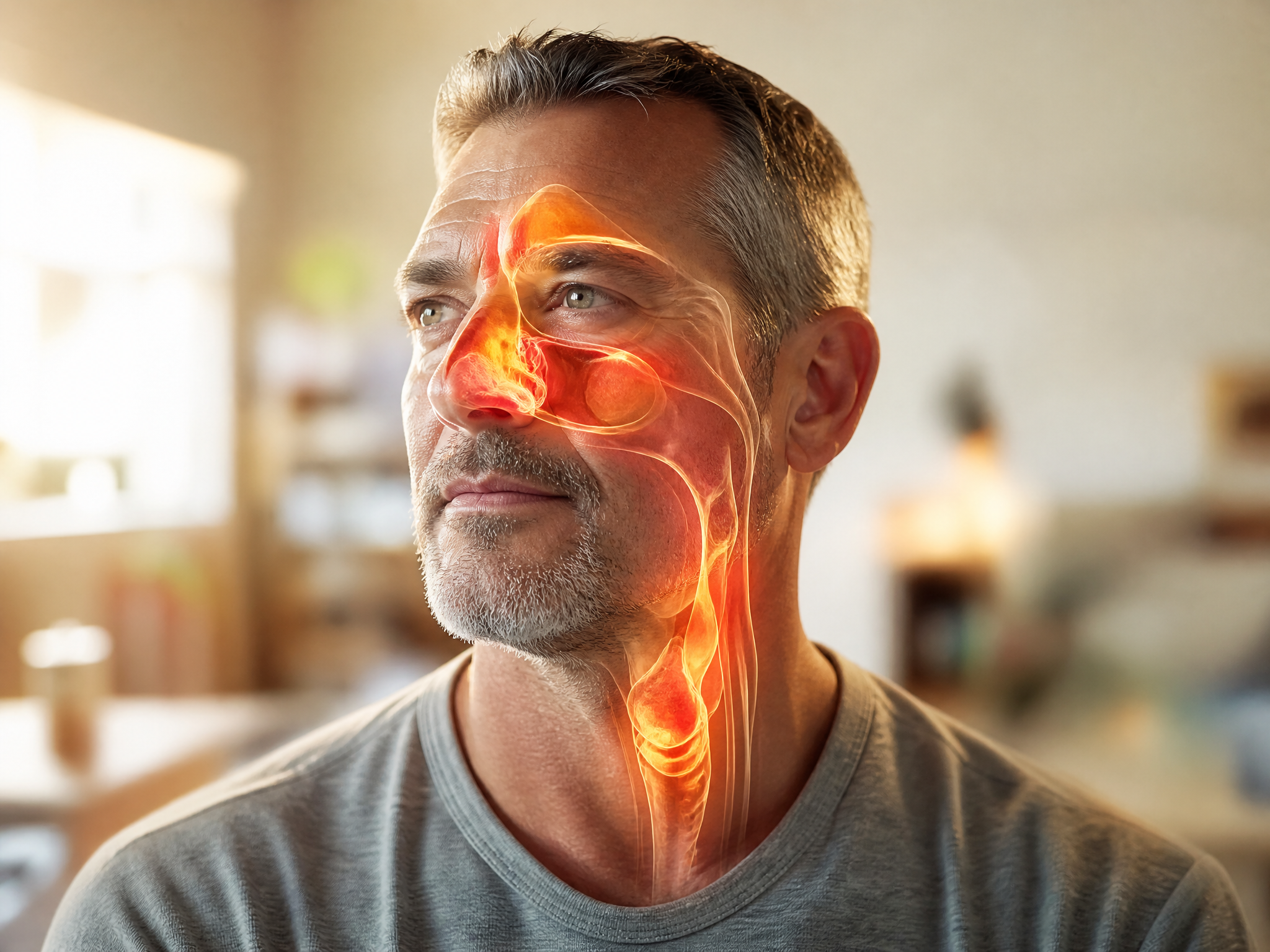 Sinusitis, rhinitis, laryngitis