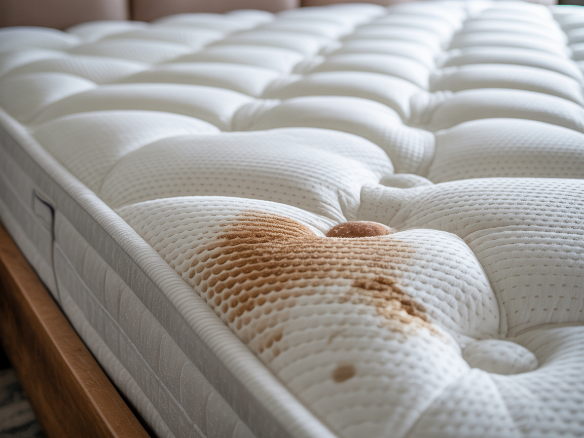 Nettoyage de matelas - Avant nettoyage