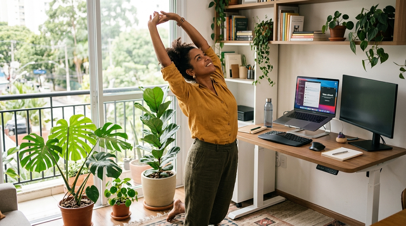 Sedentarismo no Home Office: riscos e como reverter