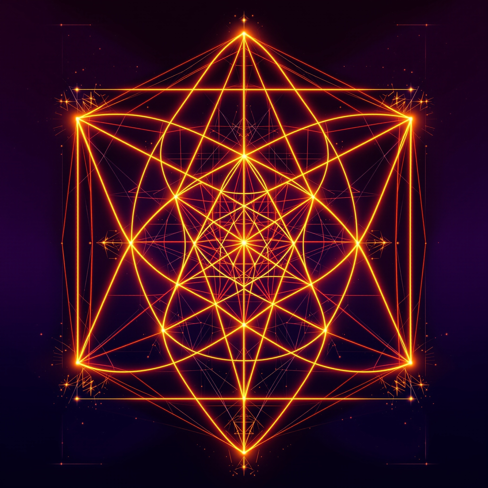 Sacred geometry background