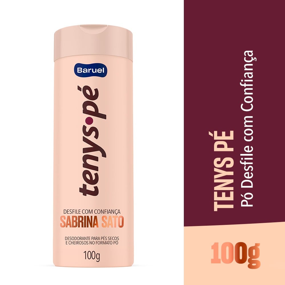 Tenys Pé Baruel Pó Desfile com Confiança Sabrina Sato