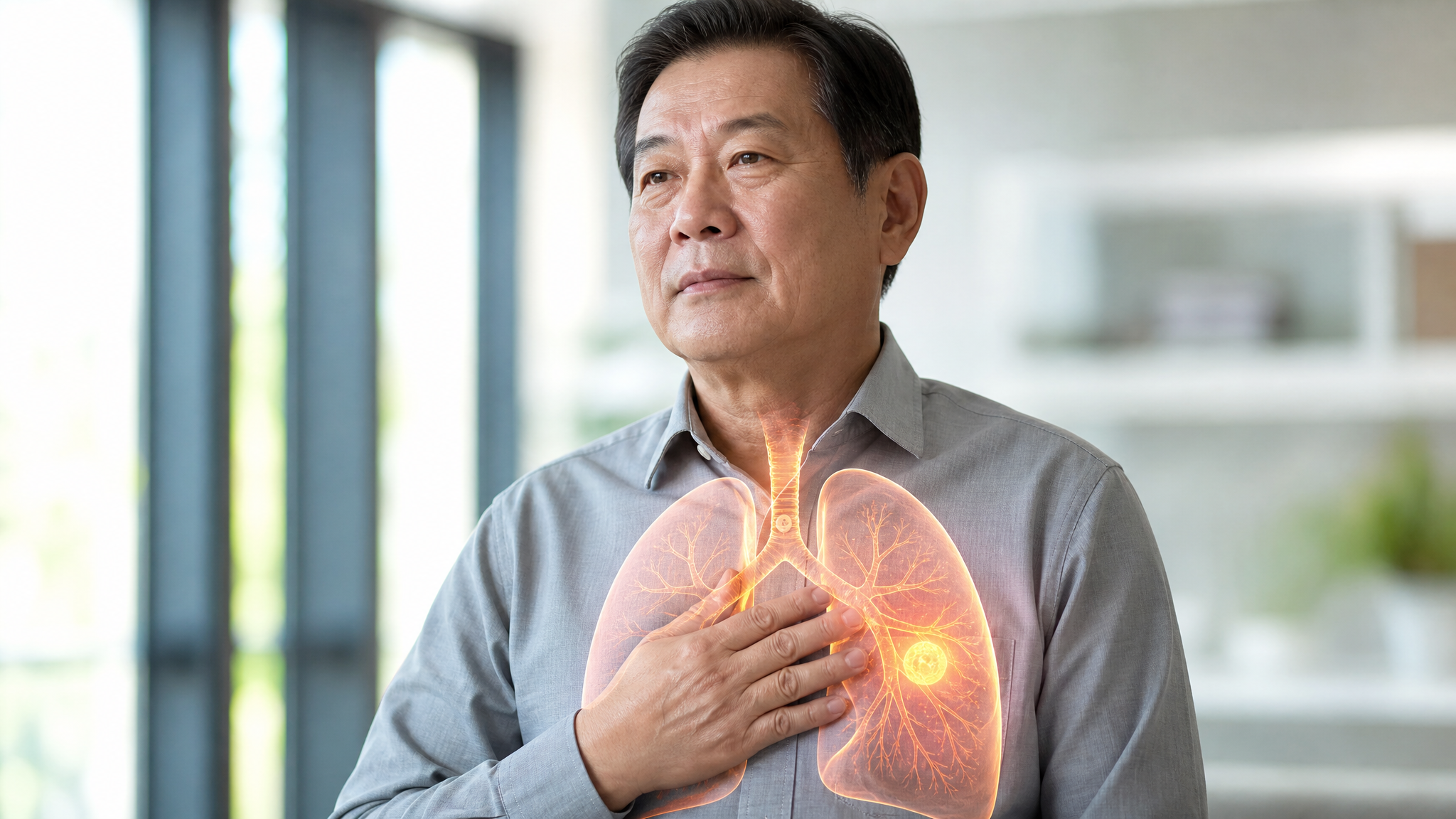 Respiratory cancer of any type
