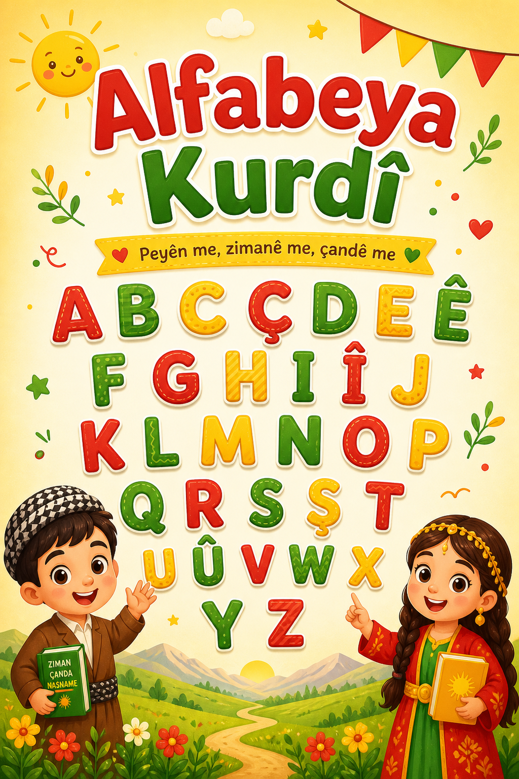 Bokomslag: Alfabeya Kurdi