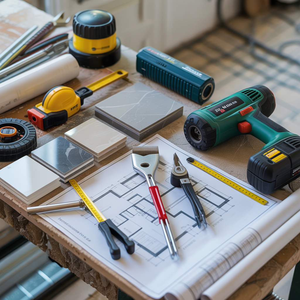 Premium renovation materials and tools