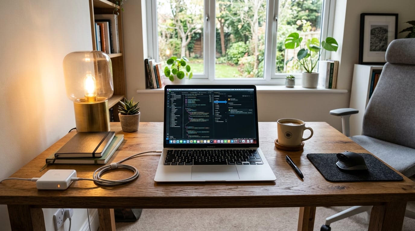 Laptop and phone charging