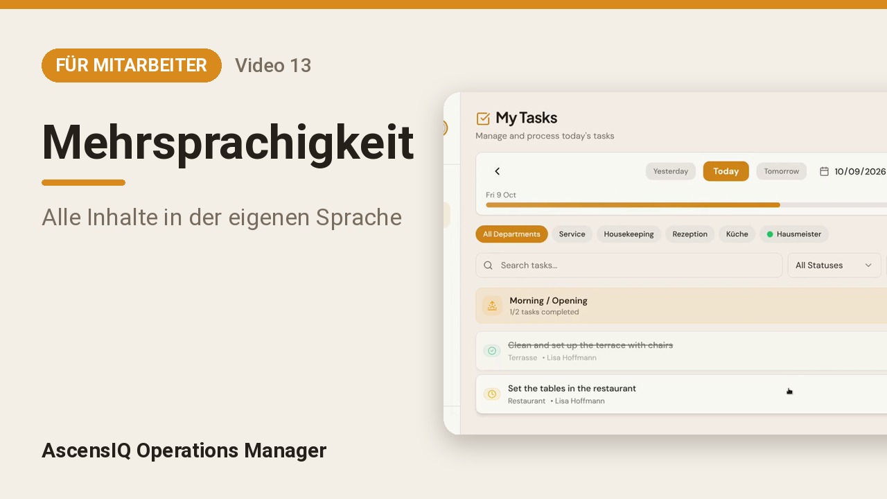Mehrsprachigkeit – alle Inhalte in der eigenen Sprache