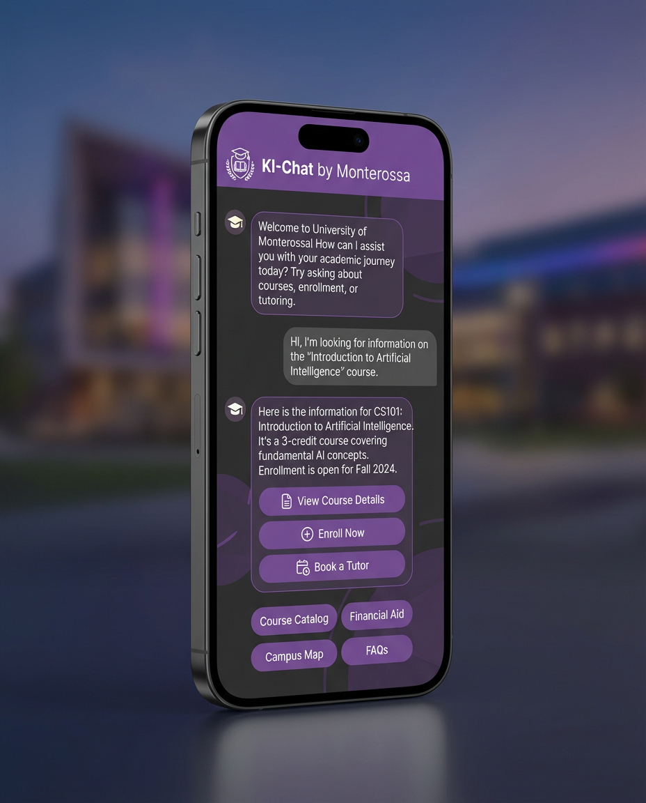 Education Chat Widget