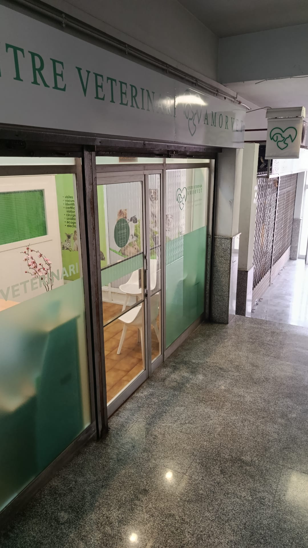 Entrada Centre Veterinari AmorVet