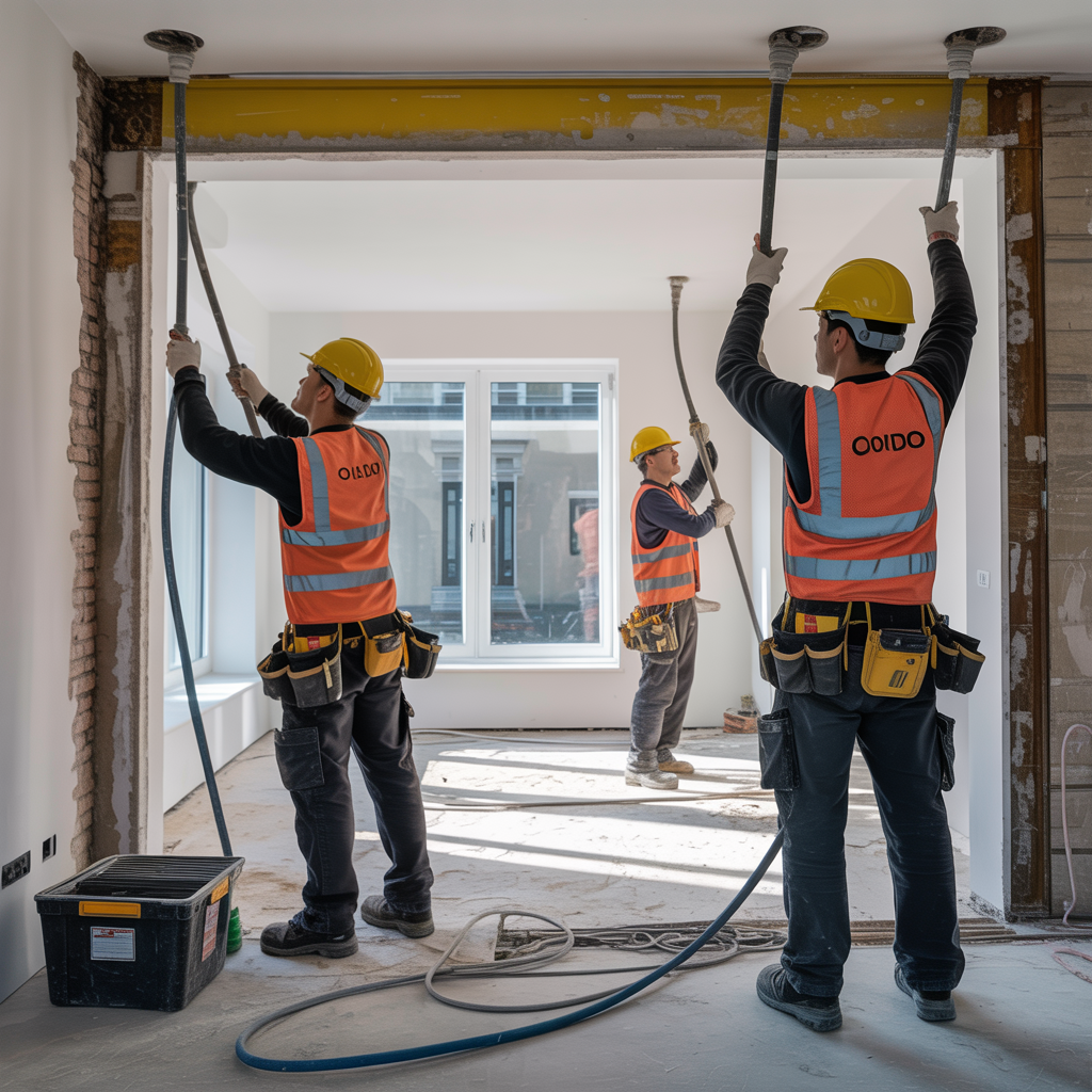 Refurb Squad team working on premium renovation