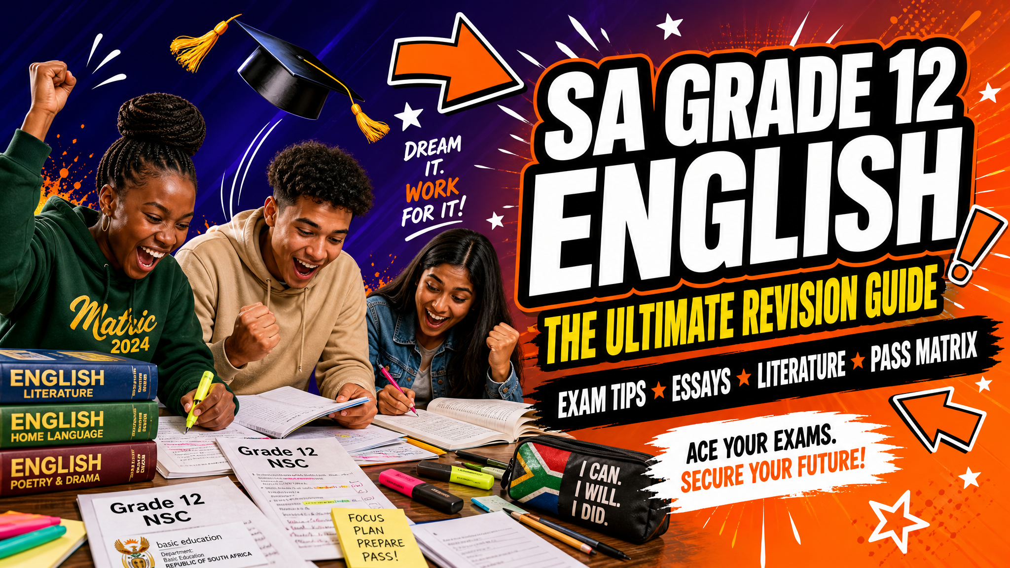 SA Grade 12 English Home Language Exam Prep 2026