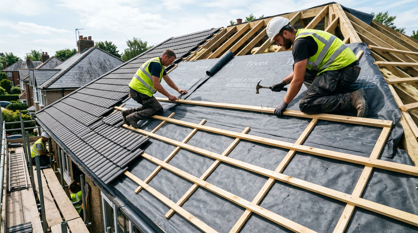 New Roof Installation
