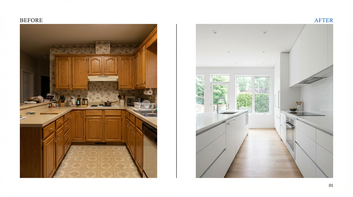 Before / After Storyboard