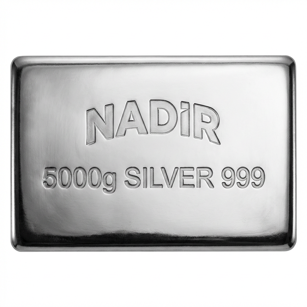 Nadir Refinery 5 Kilogram Silver Bar