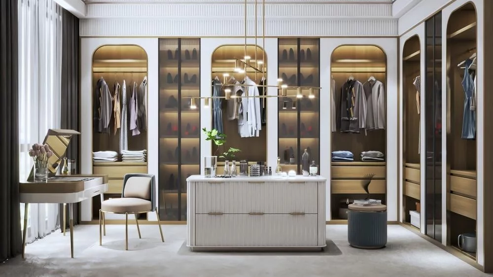 Dressing ouvert moderne