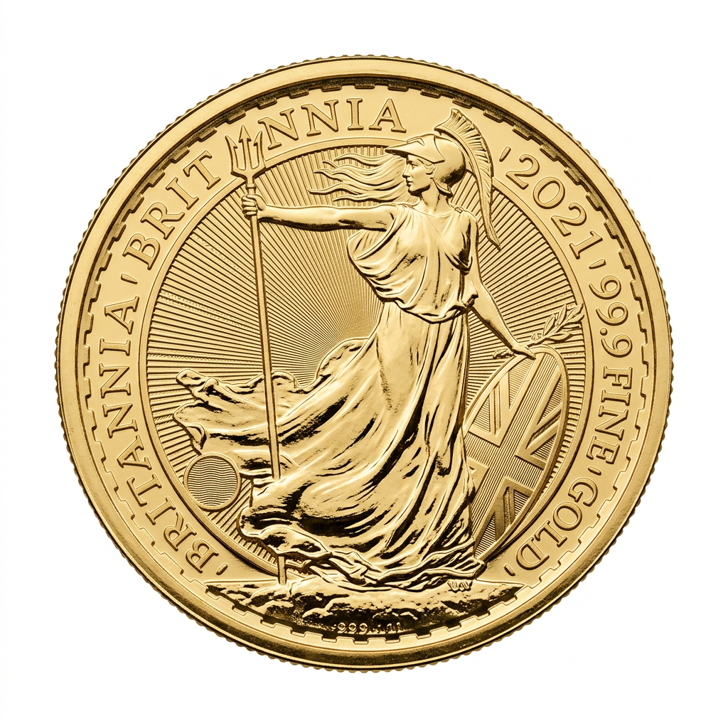 Royal Mint 1 oz Britannia 2021 Gold Coin