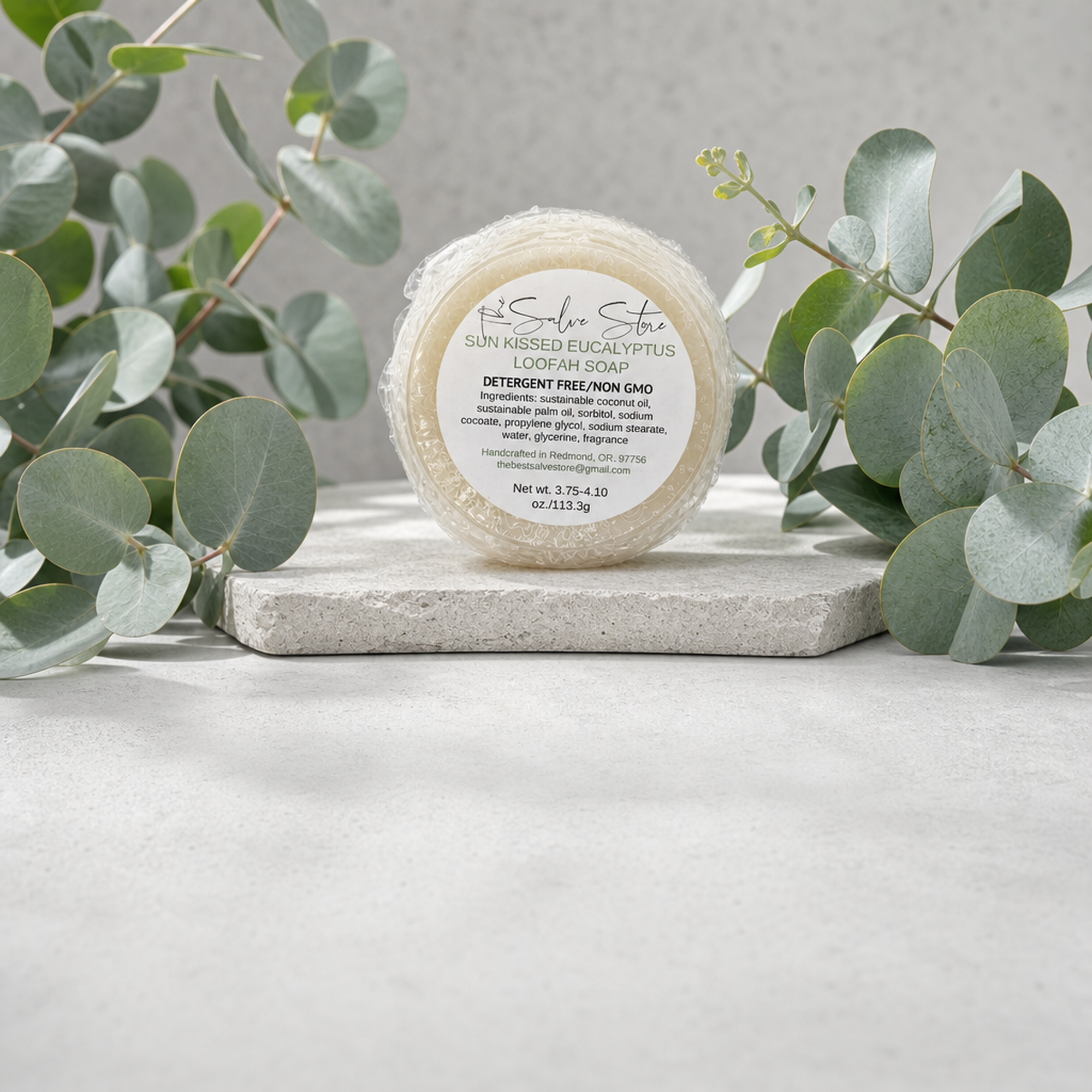 Sun Kissed Eucalyptus Loofah