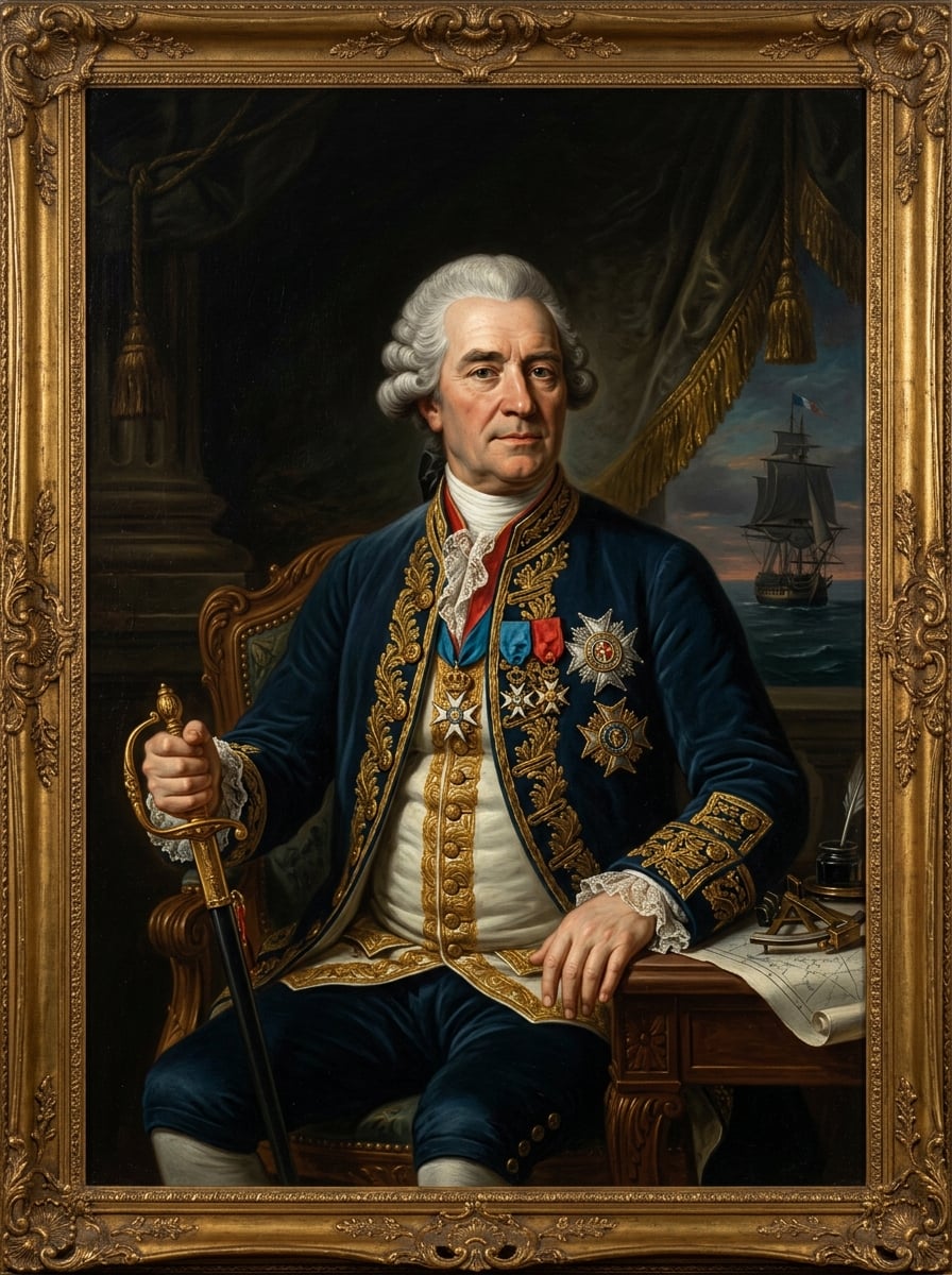 Portrait of Admiral de Grasse