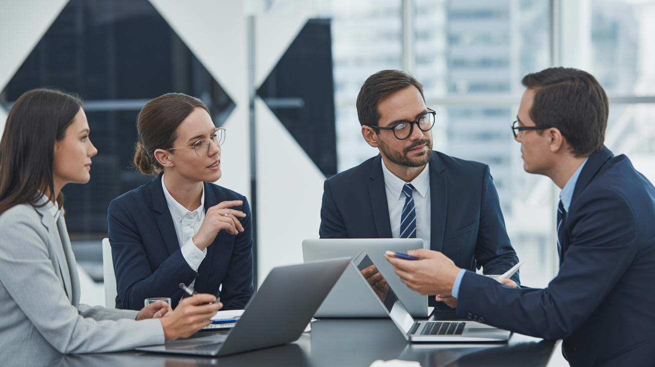 Reunião de consultoria estratégica Money2u