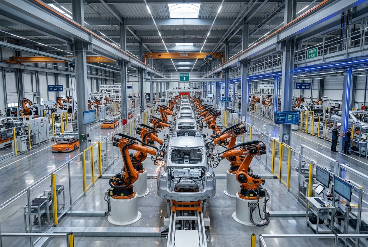 Planta de manufactura automotriz