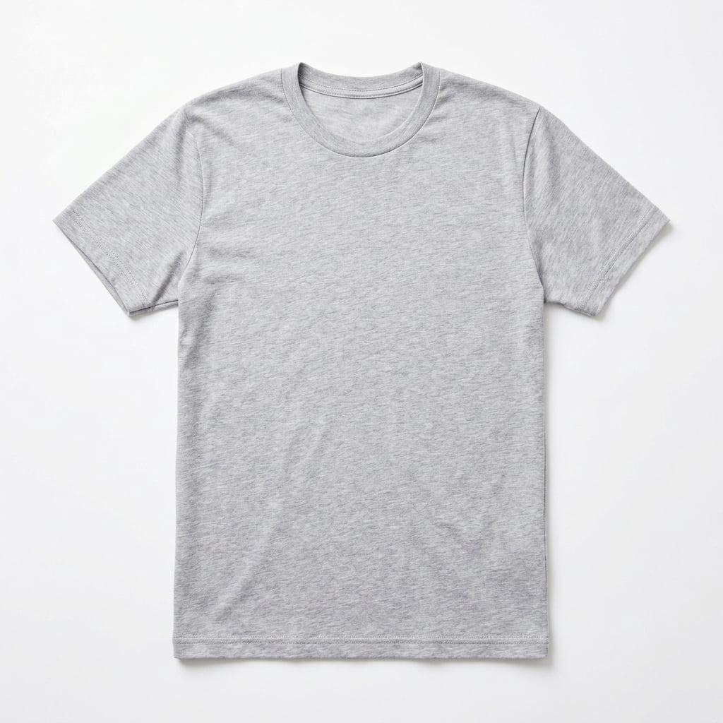Allmade Tri-Blend Tee in Heather Gray