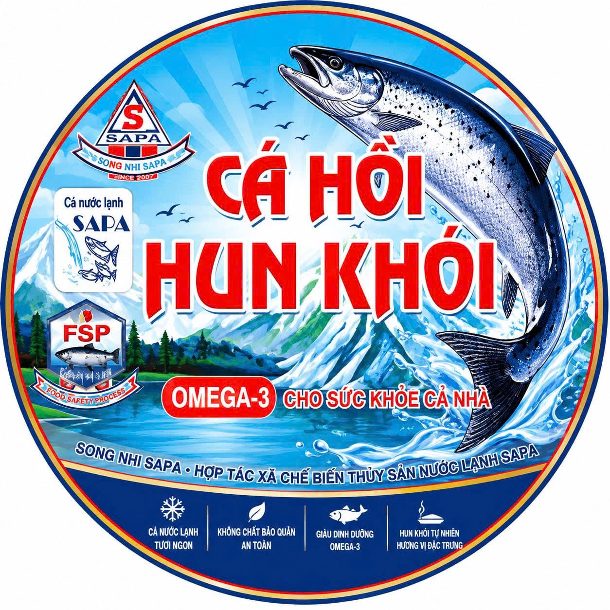 Cá hồi hun khói