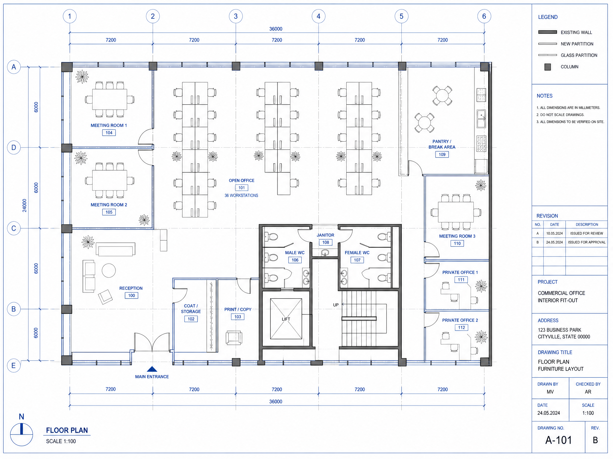 Layout Comercial