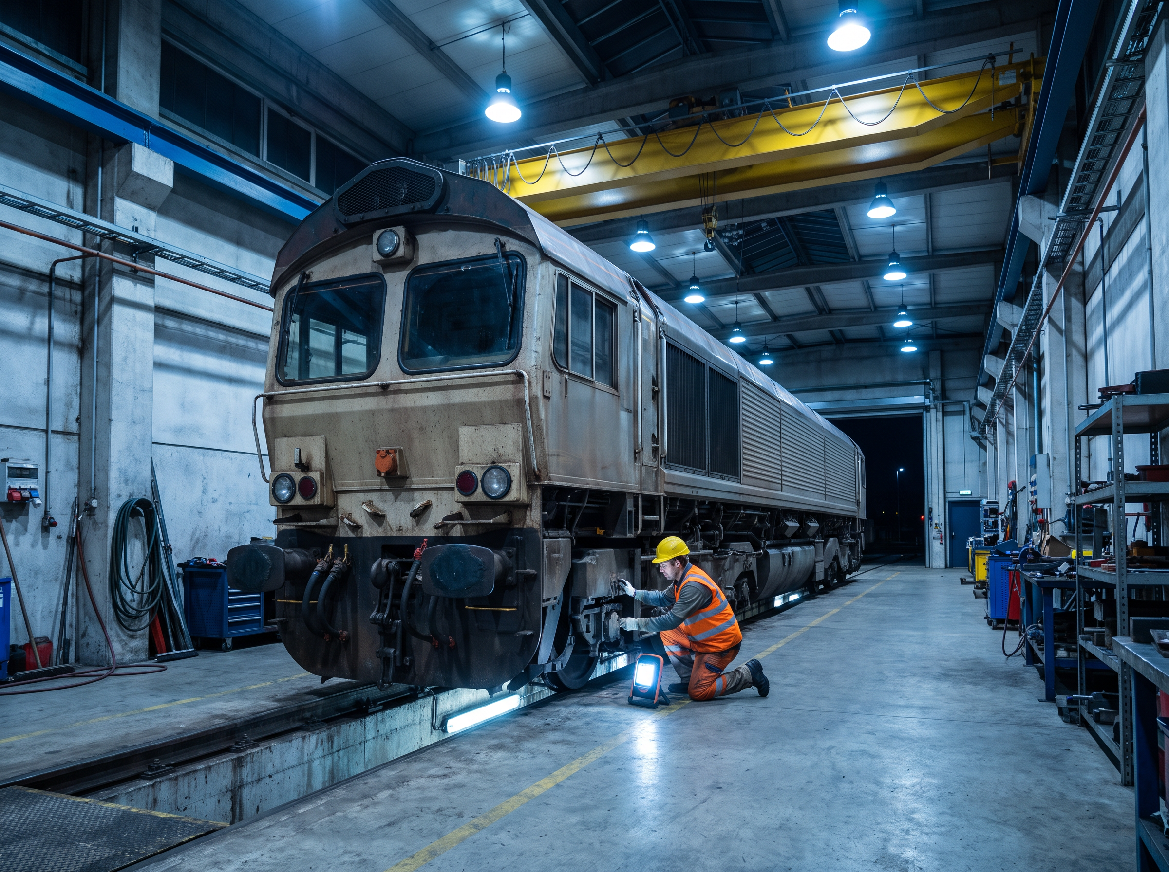 Manutenção e Reparação de Locomotivas e Componentes