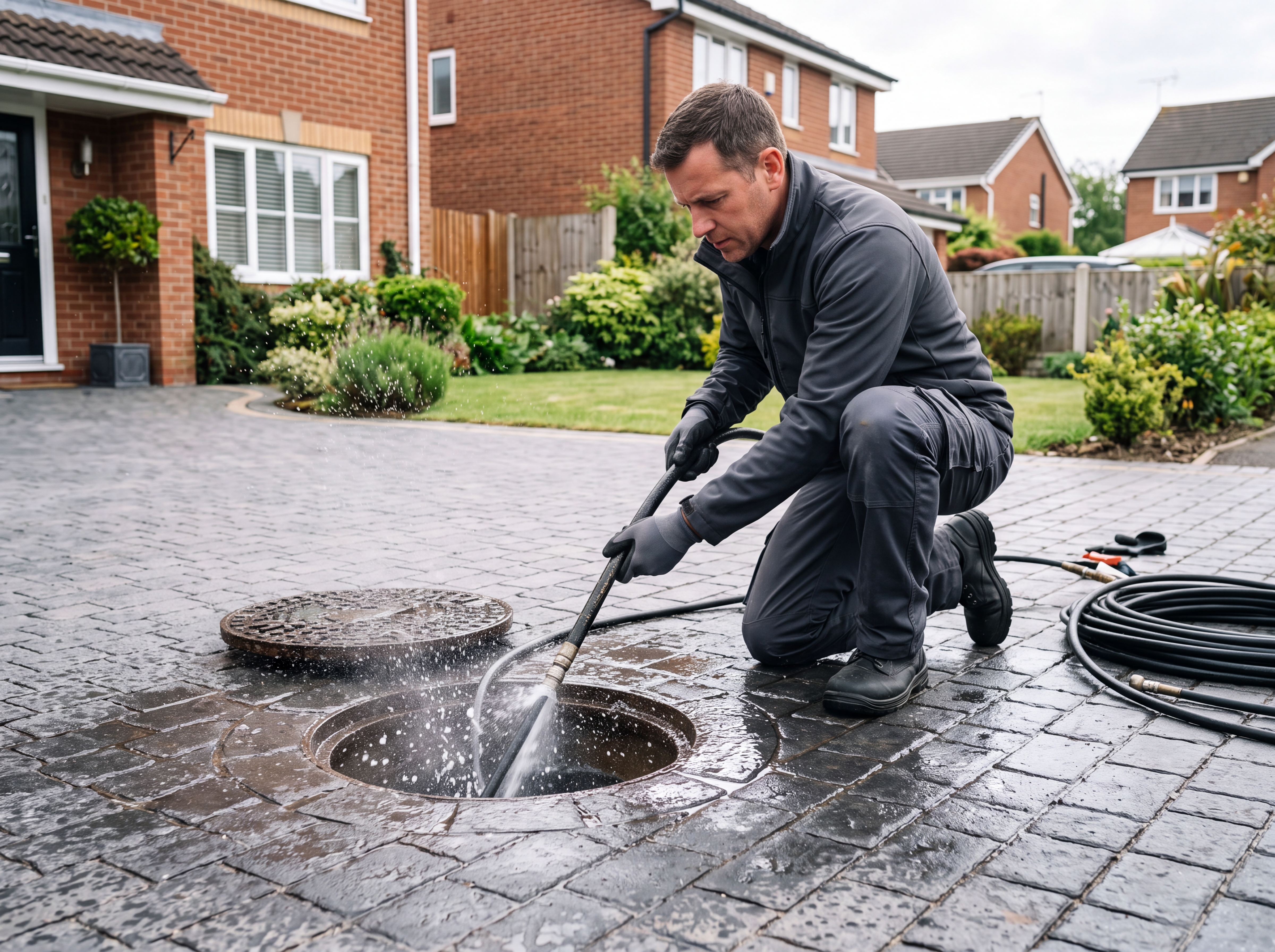 Hot Drain Line Jetting