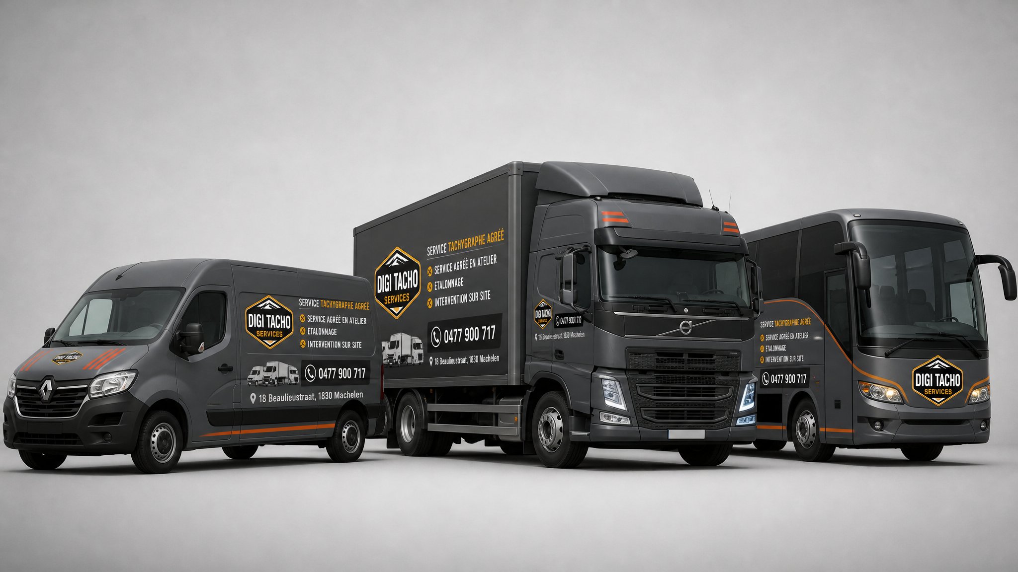 Camionnette, camion et bus Digi Tacho Services