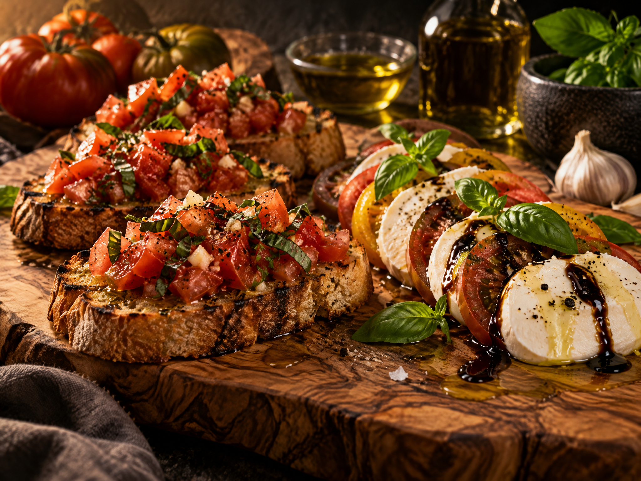Bruschetta & Caprese