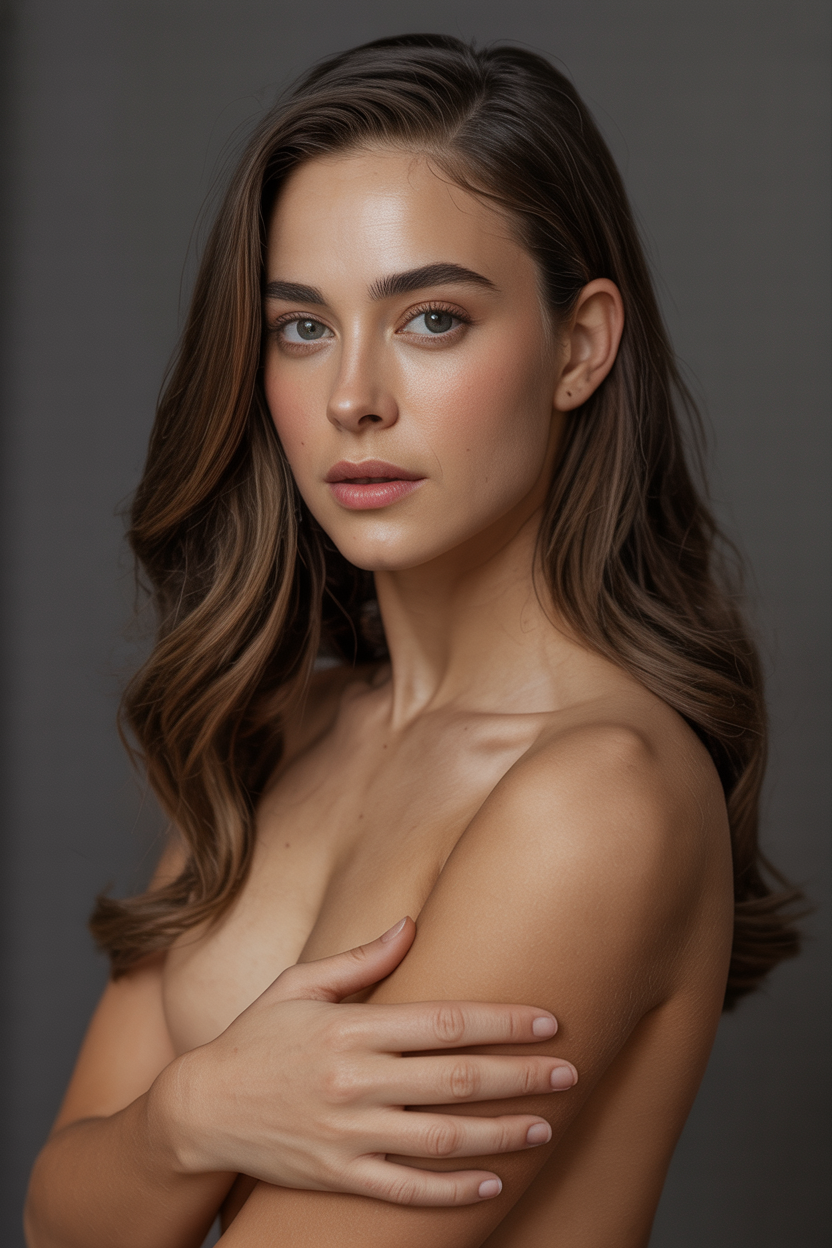 AI porn generation before and after comparison
